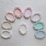 Сеттинг №1 гіпсовий, 4,6*3,5 см.