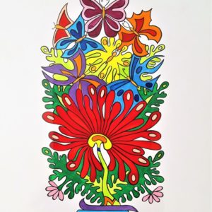 Картина "Бабочки". 2005 г.