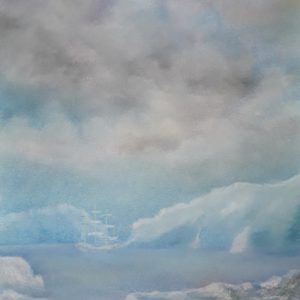 Картина "Ледяное спокойствие". 2011 г.