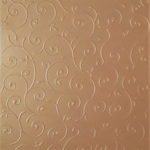 Картон із тисненням перламутровий Satin Gold, старе золото, завитки, 250 гр/м2