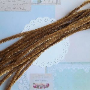 Синельний дріт бронзовий, 30 см, 1 шт.