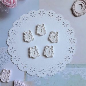 Замочки гіпсові, білі, 1,7*2 см, 5 шт.