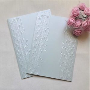 Заготовка для листівки з тисненням, перламутровий, м'ятний, 12,5*17,5 см, 250 гр/м2, 1 шт.