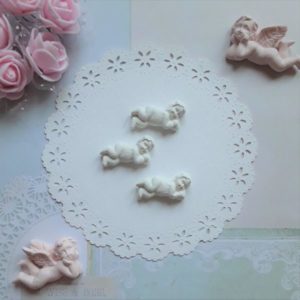 Немовля гіпсове, біле, 3,2*1,6 см, 1 шт.