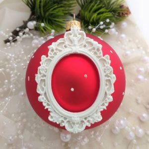 Рамка Бароко велика не ажурна, гнучка, 7*5 см.