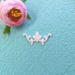 Гнучкий вензель із серії Завитки, 2*4,5 см, 1 шт.
