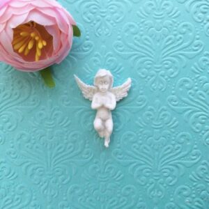 Ангел гнучкий молиться, 3*4,5 см.