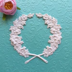 Геральдичний вінок великий гнучкий Prima Laurel Wreath, 11*12 см.