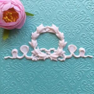 Геральдичний вінок зі стрічками гнучкий Prima Laurel Wreath, 11,5*5 см.