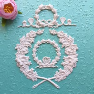 Набір гнучкого декору Prima Laurel Wreath / Лаврові вінки, 3 шт.
