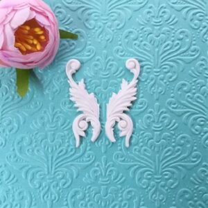 Гнучкі елементи із серії Завитки, 1,8*5,2 см, 2 шт.