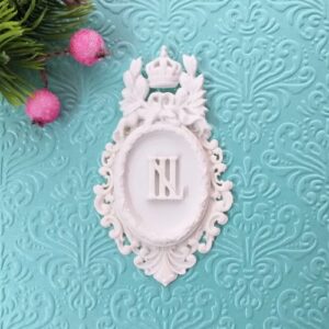 Рамка Рококо середня гнучка з винтажною рамкою Наполеон, 6,8*5 см.