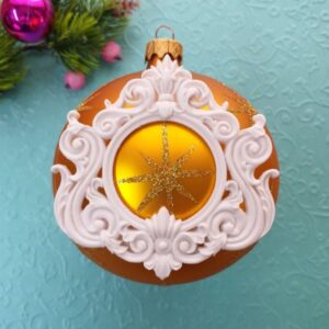 Гнучка Фігурна рамка без завитків, 8*8 см.
