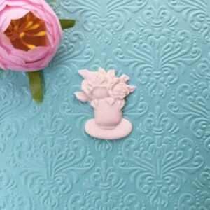 Ваза з букетом квітів гнучка Prima Decor Pretty Mosaic, 4,5*3,5 см.