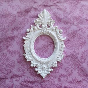 Вікторіанська рамка велика, гіпс, 15*9,5 см.