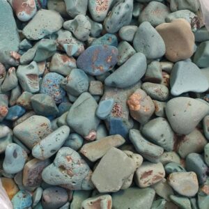 Морська бірюза, морське каміння, 200 грам.